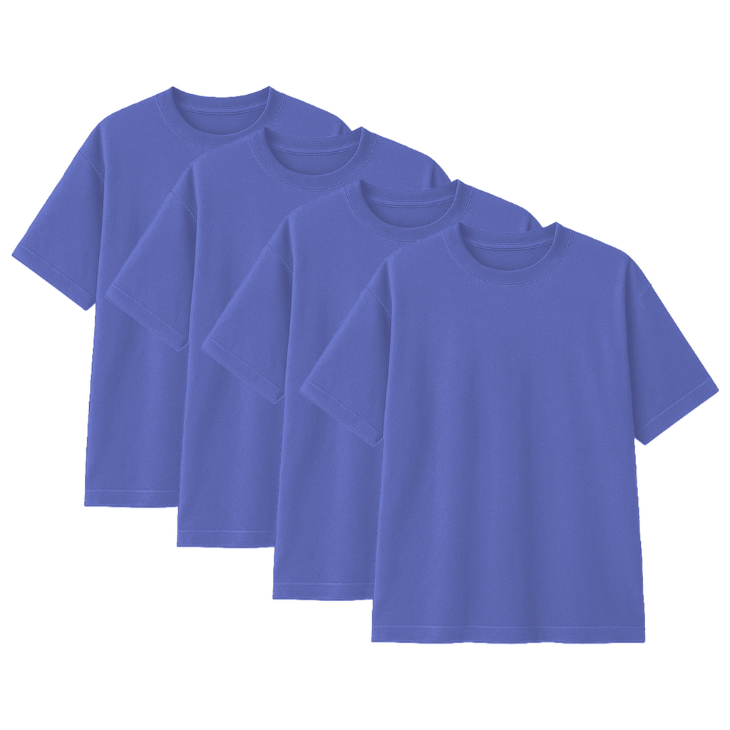 Pack 10 Polos Oversize Color Lotso 100% Algodon