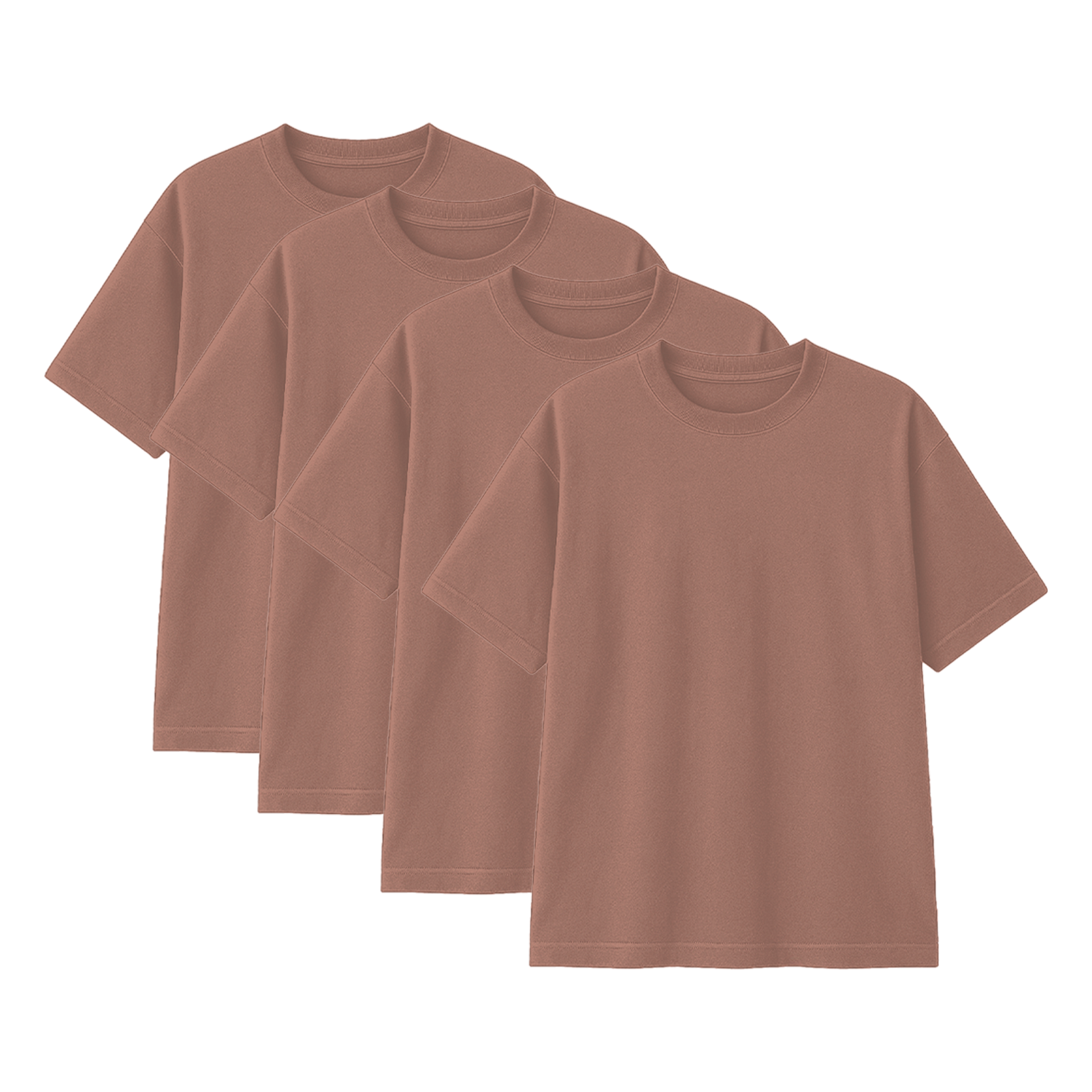 Pack 10 Polos Oversize Color Topo 100% Algodon