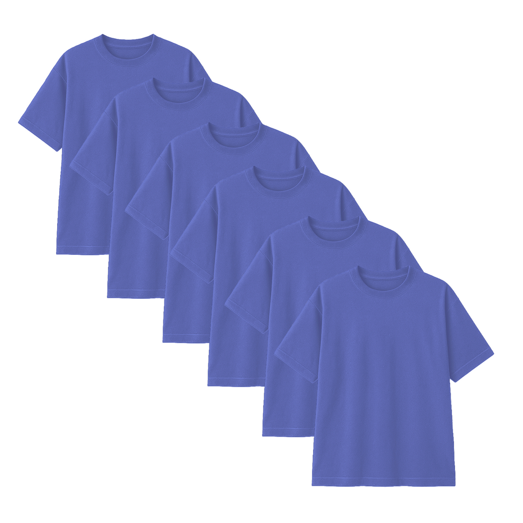 Pack 10 Polos Oversize Color Lotso 100% Algodon