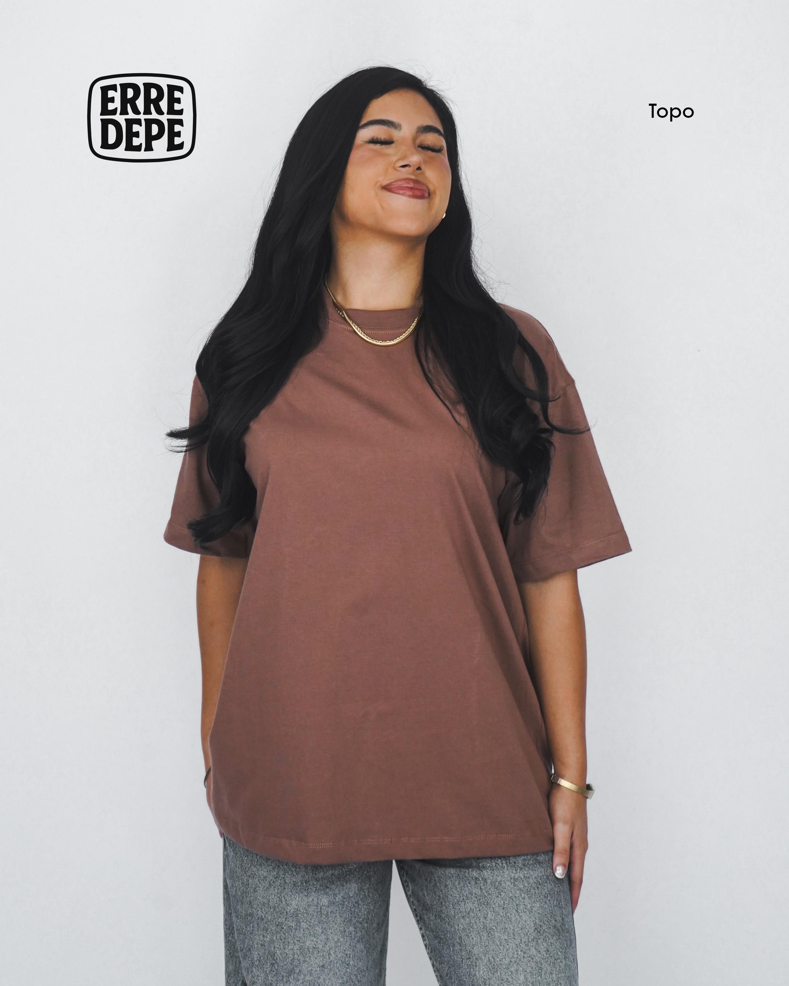 Pack 10 Polos Oversize Color Topo 100% Algodon