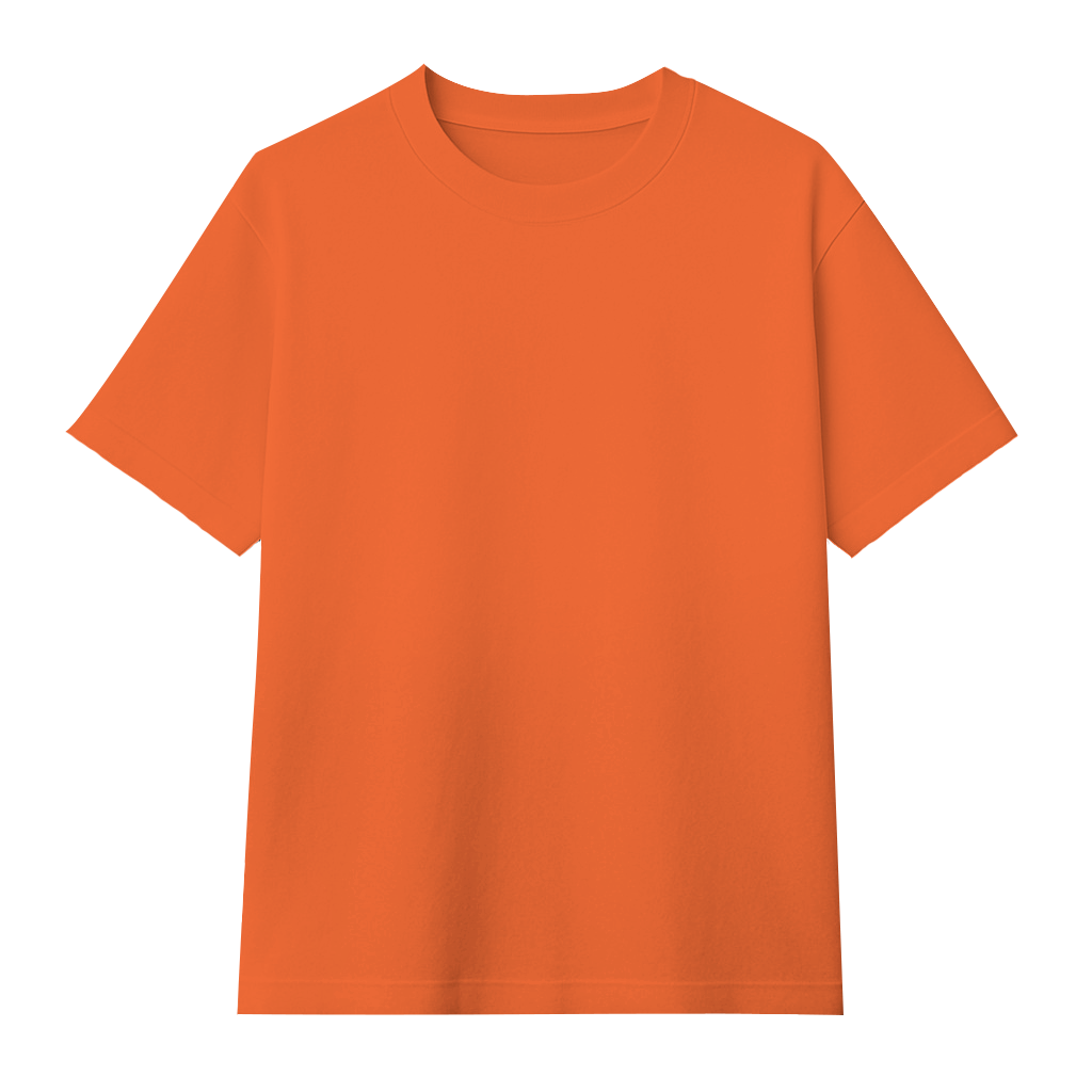 Polo Oversize Naranja ERREDEPE 100% Algodon