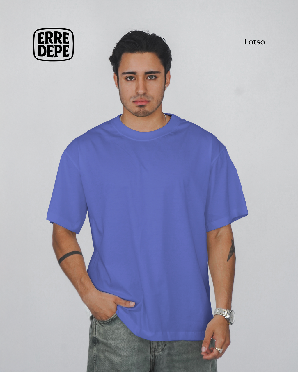 Pack 10 Polos Oversize Color Lotso 100% Algodon