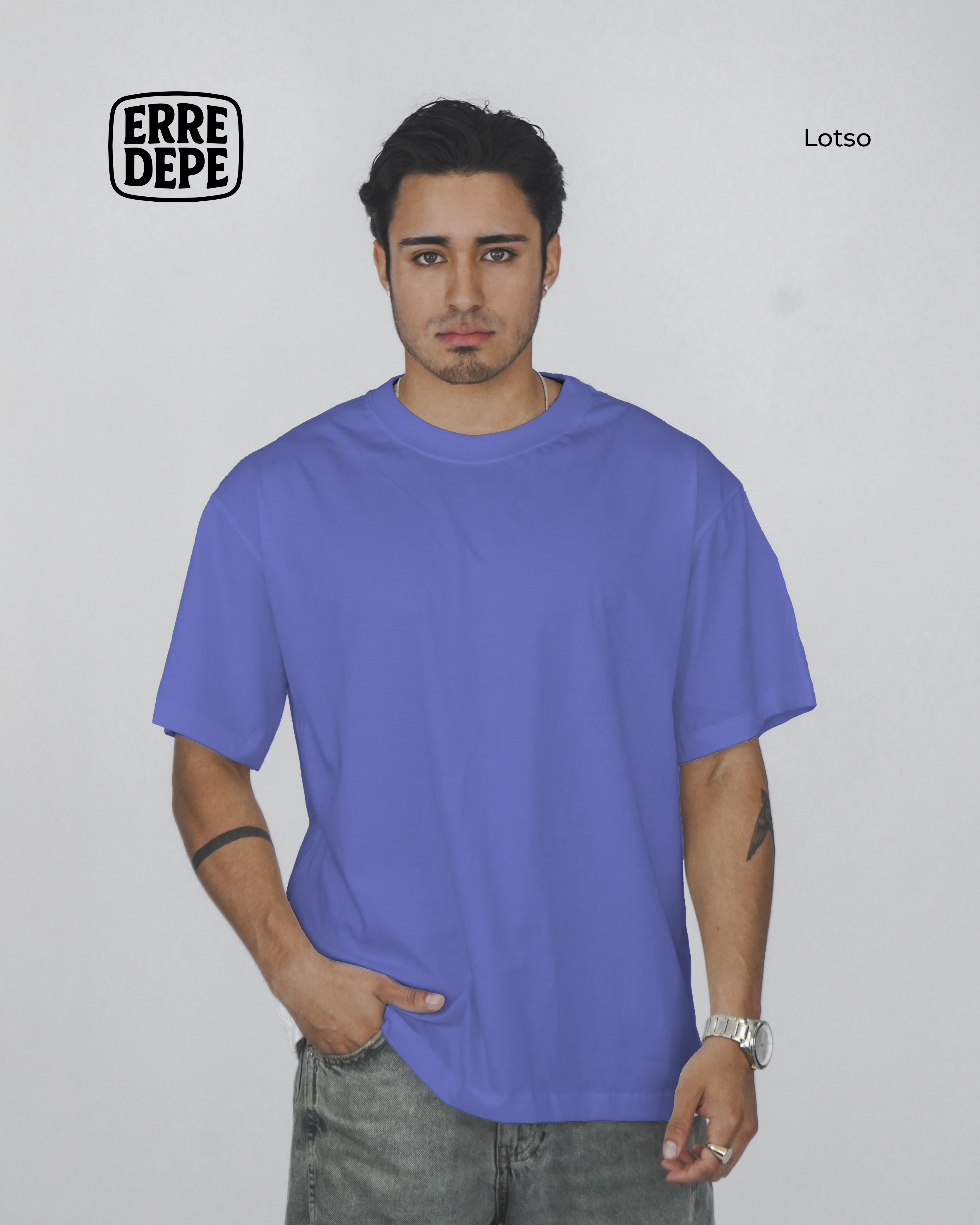 Pack 10 Polos Oversize Color Lotso 100% Algodon