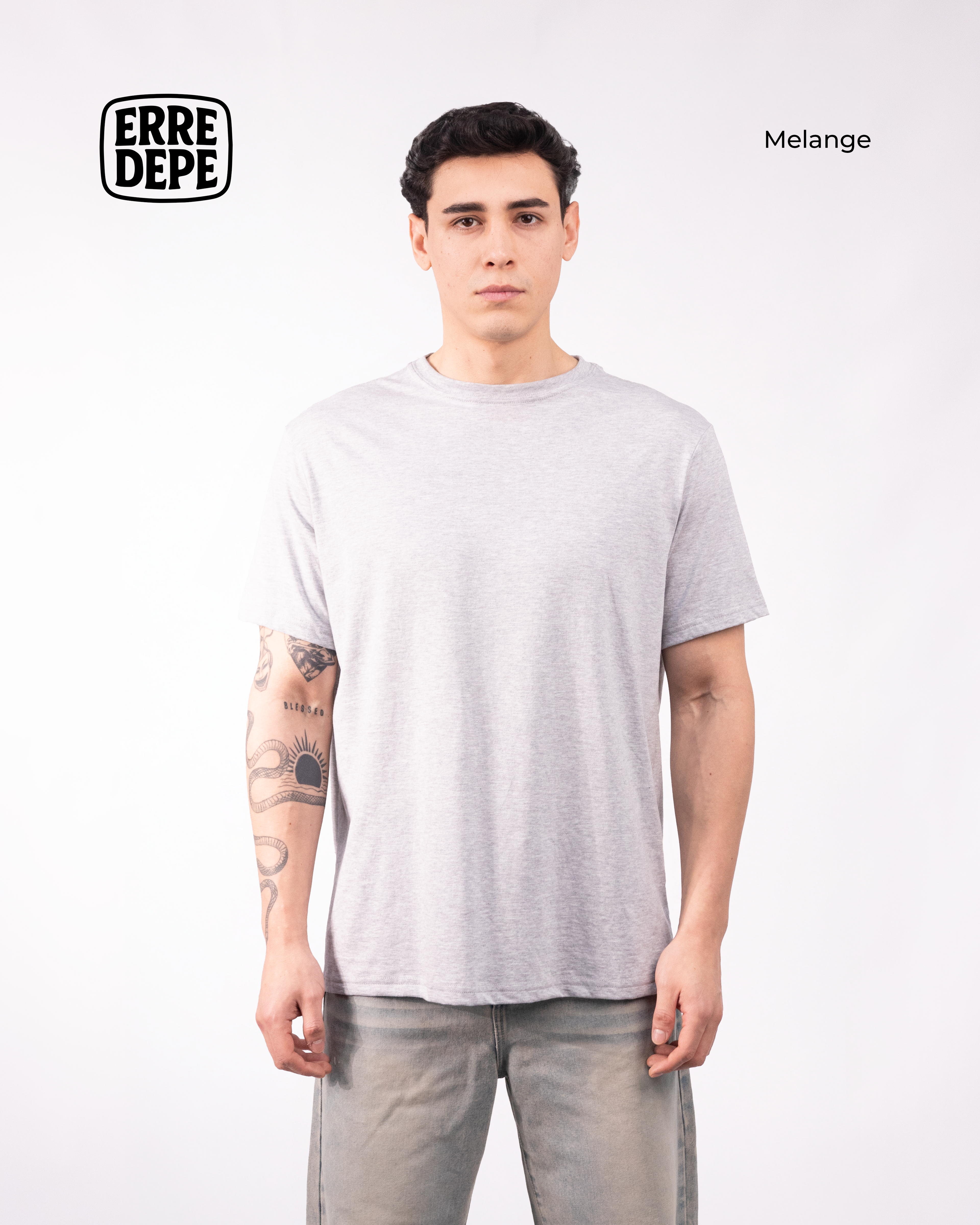 Polo Regular Melange ERREDEPE 100% Algodon