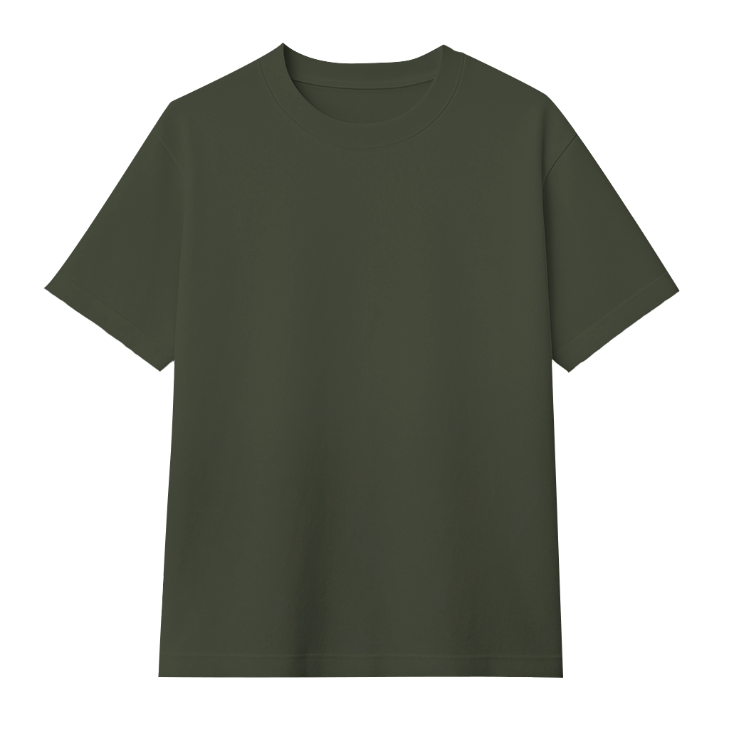Polo Oversize Verde Militar ERREDEPE 100% Algodon